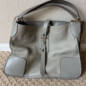 Belstaff Gray Leather Women's Bag